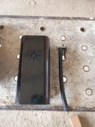 Inflador Portátil Negro