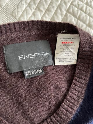 Jersey lana rombos Energie
