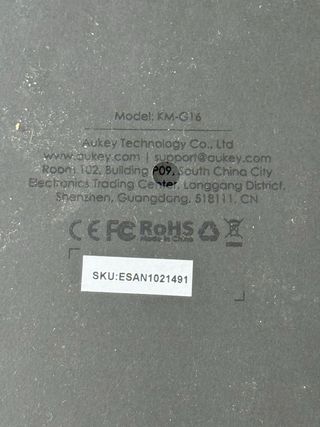 Teclado Mecánico Gaming Aukey KM-G16 RGB