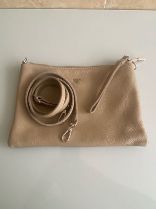Bolso Farrutx Piel Beige
