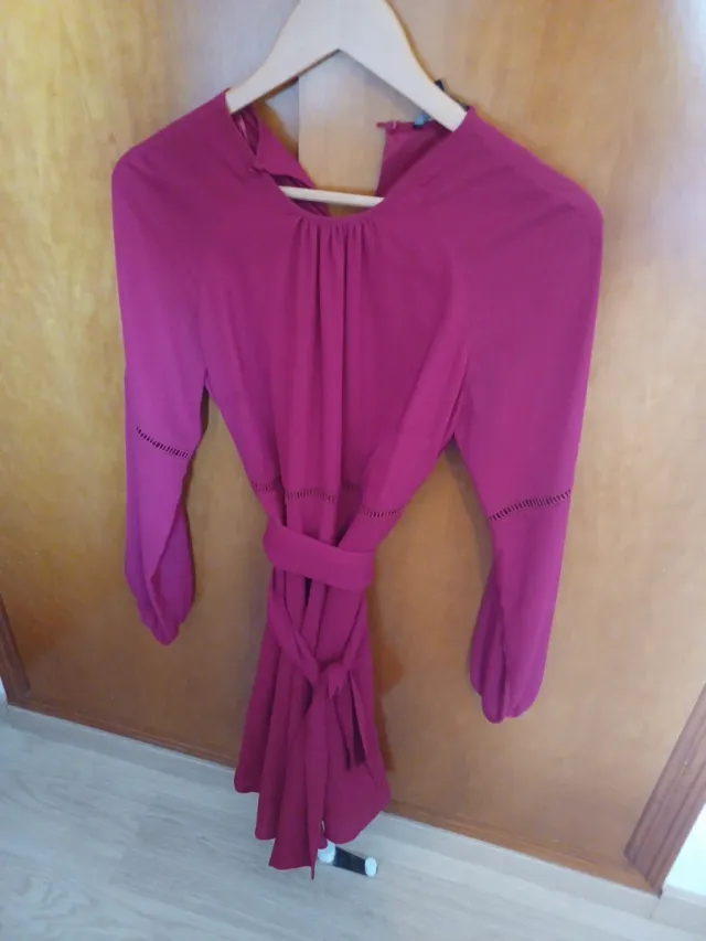 Vestido Tintoretto Magenta Talla M