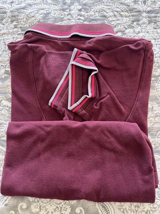 Polo Fred Perry Rojo Talla L