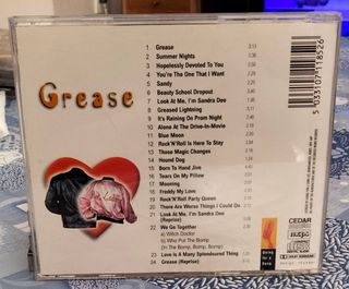 CD GREASE  -     SUMMER  NIGHTS   Y  OTRAS