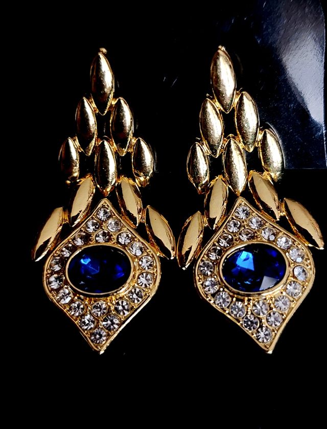 Pendientes BLUE GOLD