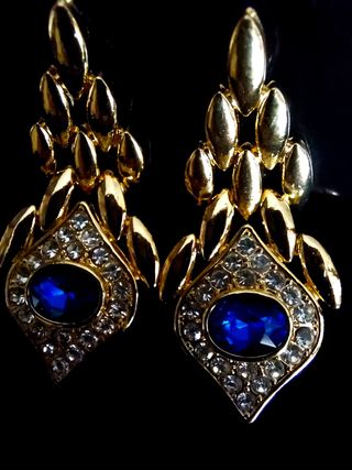 Pendientes BLUE GOLD