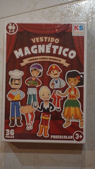  Juego Vestido Magnético KS Games Infantil nuevo