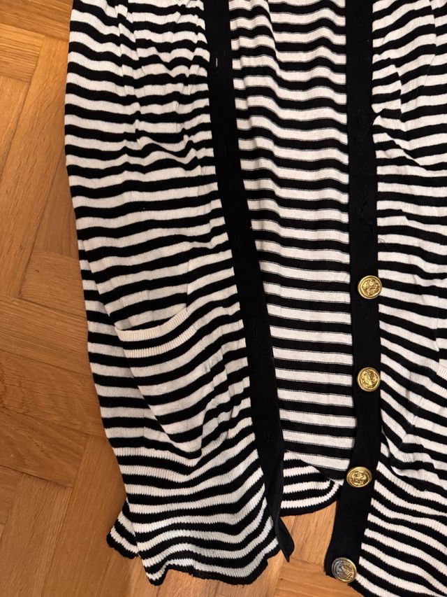 Chaleco marinero largo rayas