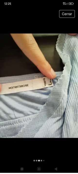 Camisón lactancia y bata sin estrenar Women'secret