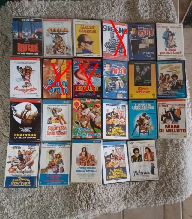 Lotto DVD Anni 90 Commedia Azione Italiani
