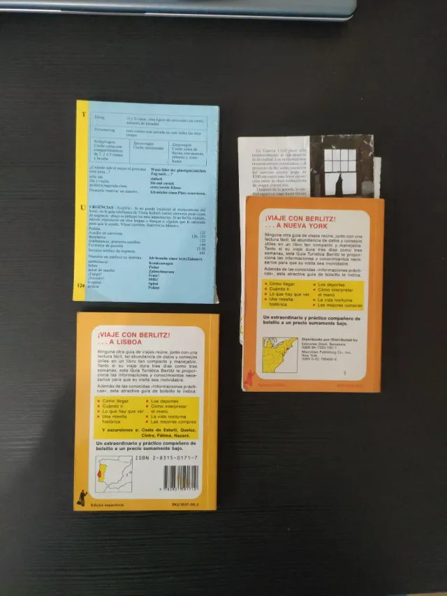 Guías turísticas de Nueva York Viena y Lisboa