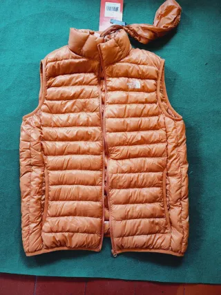 Gilet imbottito The North Face arancione