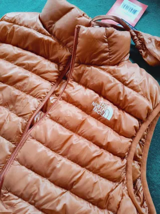 Gilet imbottito The North Face arancione
