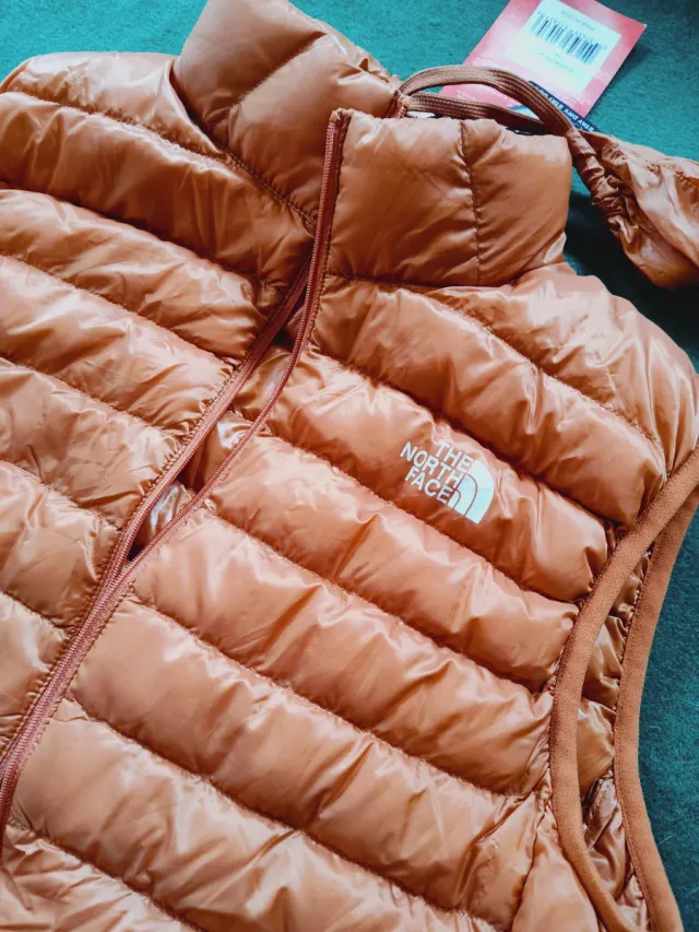 Gilet imbottito The North Face arancione