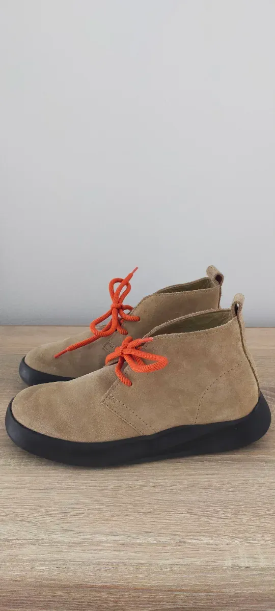 Botín Zara niño piel talla 34