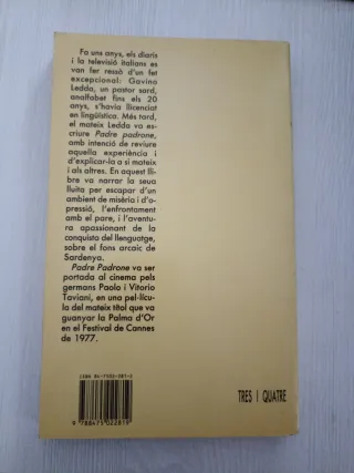 Libro Padre Padrone Gavino Ledda