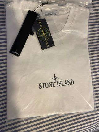 Camiseta Stone Island Blanca
