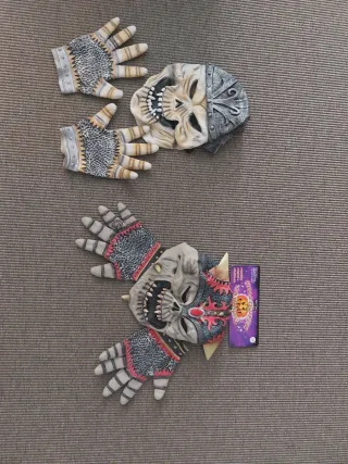 Lote Máscaras y Guantes Halloween