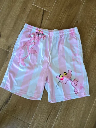 Bañador Pink Panther Rayas Rosas y Blancas