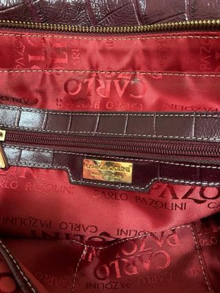 Bolso Piel  Carlo Pazolini