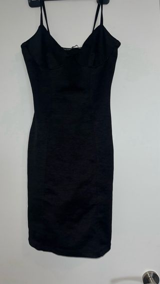 Vestido Negro Bershka Fiesta