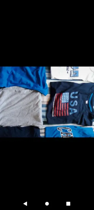 Lote 5 Pijamas Largos Niño Talla 18