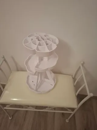 Organizador Maquillaje Rotatorio Plástico