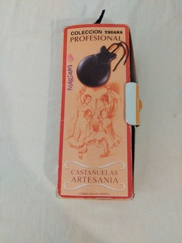 Ropa Flamenco Niña Talla 6 + Castañuelas