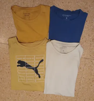Lote 4 Camisetas Talla M