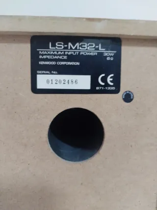 Altavoces Technics 30W x2 - 6 Ohms