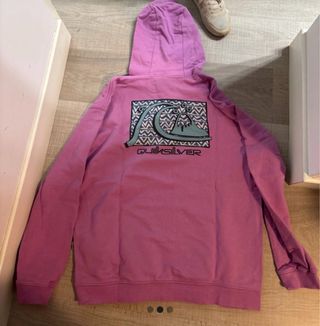 Sudadera Quiksilver Rosa hombre