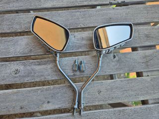 Espejos Retrovisores Moto Cromados