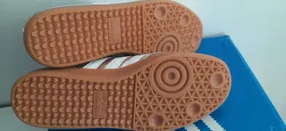 Zapatillas Adidas Samba Plata Talla 39 1/3