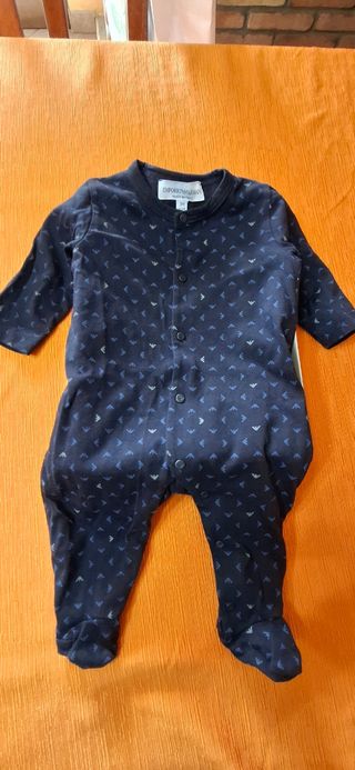Tutina Emporio Armani 3 pezzi neonato