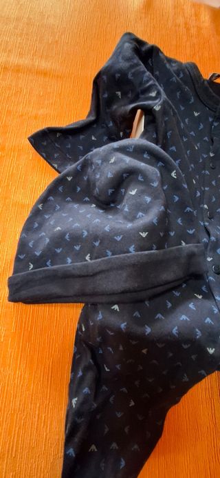 Tutina Emporio Armani 3 pezzi neonato