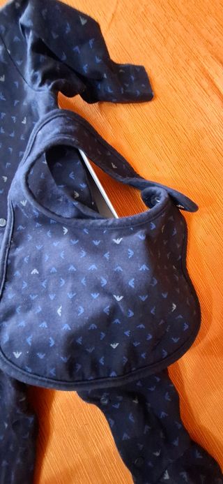 Tutina Emporio Armani 3 pezzi neonato