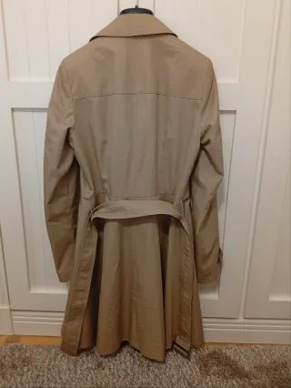 Gabardina Zara Woman Talla S Beige