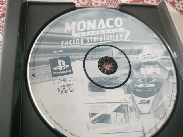 Monaco Grand Prix Racing Simulation 2 PS1 solo Cd