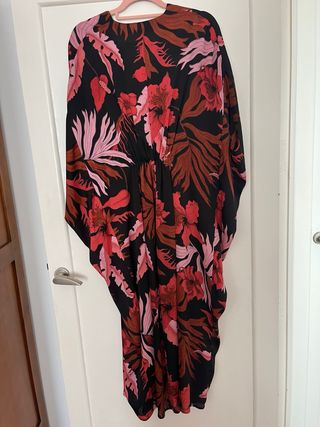 Vestido Kaftán Estampado flores 