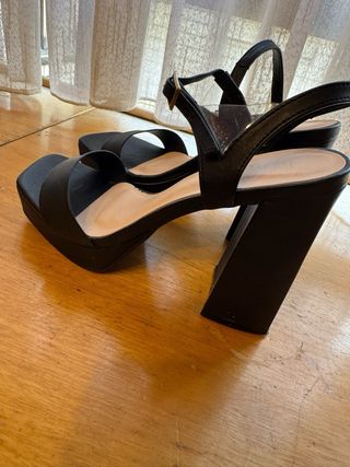 Sandalias Bebe Talla 37 Negras