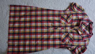 Vestido El Ganso cuadros talla M