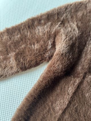 Jersey Zara abalorios marrón Talla S