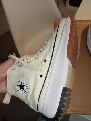 Converse Plataforma Blancas