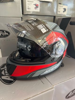 Casco moto L modular Acerbis carretera