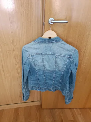 Cazadora vaquera Mango azul Talla M
