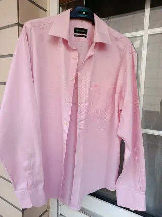Camisa Pedro del Hierro Hombre Rosa