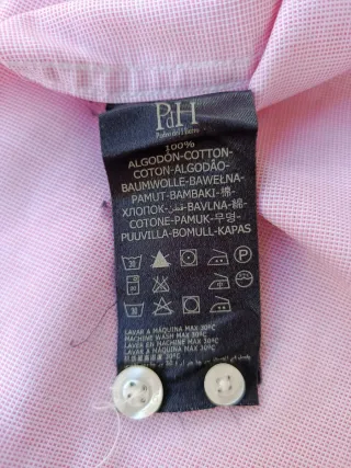 Camisa Pedro del Hierro Hombre Rosa
