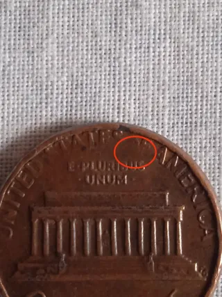 MONEDA 1 CENTAVO LINCOLN.1984D. LETRAS AL BORDE.