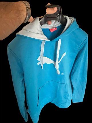 Felpa Puma con cappuccio e logo