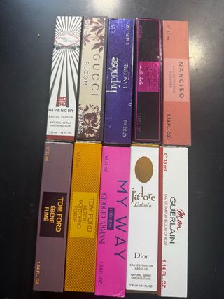 Lote Perfumes Miniatura Mujer (10 uds)