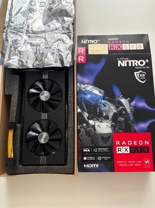 Sapphire Nitro+ RX 590 8GB GDDR5 Tarjeta Gráfica